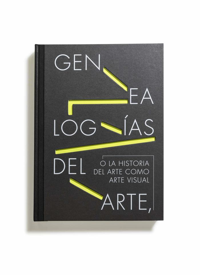 Catálogo : Genealogías del arte, o la historia del arte como arte visual