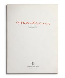 Catálogo : Piet Mondrian. Óleos, acuarelas y dibujos