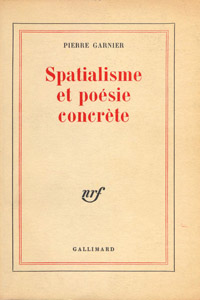 Ficha De La Obra Spatialisme Et Poesie Concrete Biblioteca Julio Cortazar Fundacion Juan March