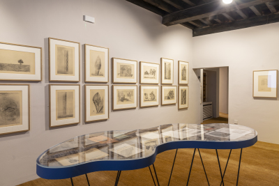 Vista parcial de la exposición Max Ernst: Historia natural (1926)