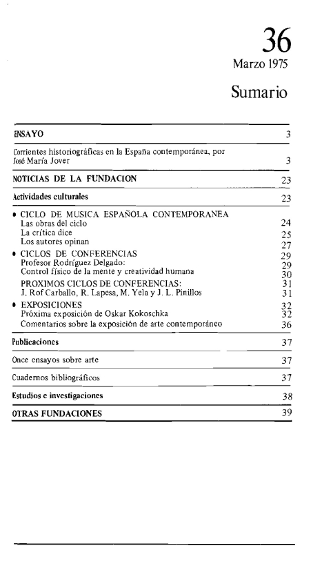 Portada de "Boletín marzo 1975"