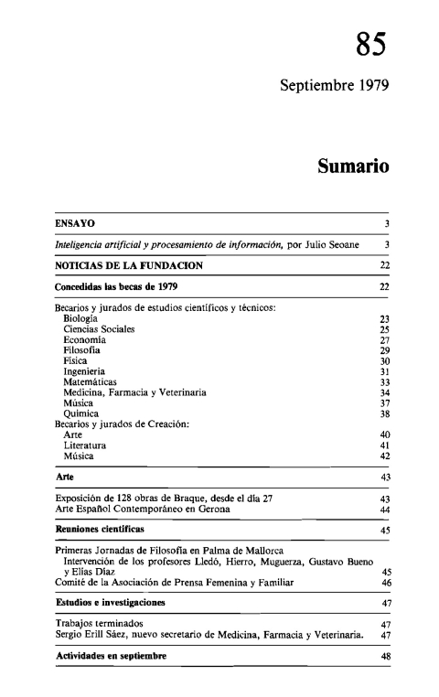 Portada de "Boletín septiembre 1979"