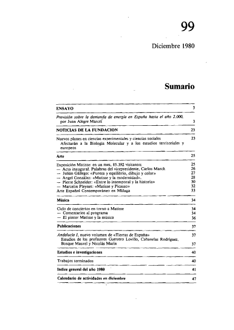 Portada de "Boletín diciembre 1980"