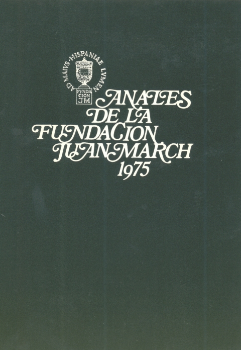 Portada de "Anales 1975"