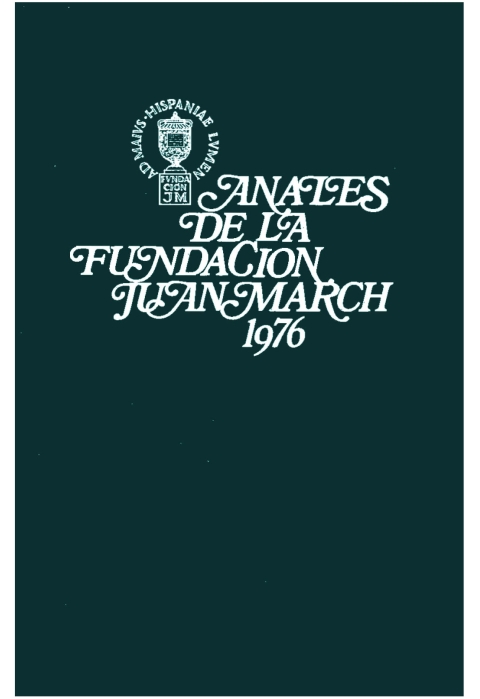 Portada de "Anales 1976"