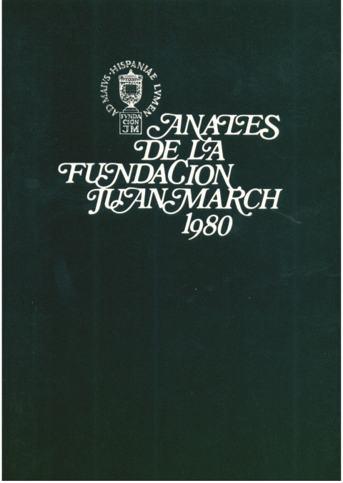 Portada de "Anales 1980"