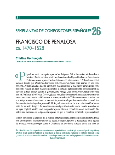 Portada de "Francisco de Peñalosa (1470-1528)"