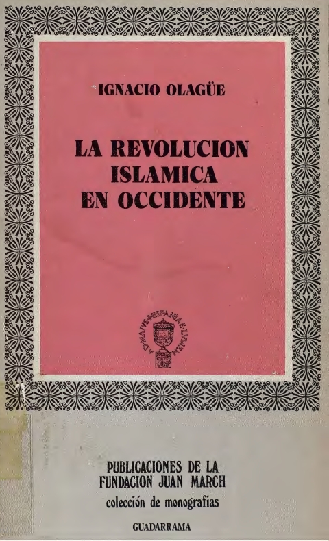 Portada de "La revolución islámica en Occidente"