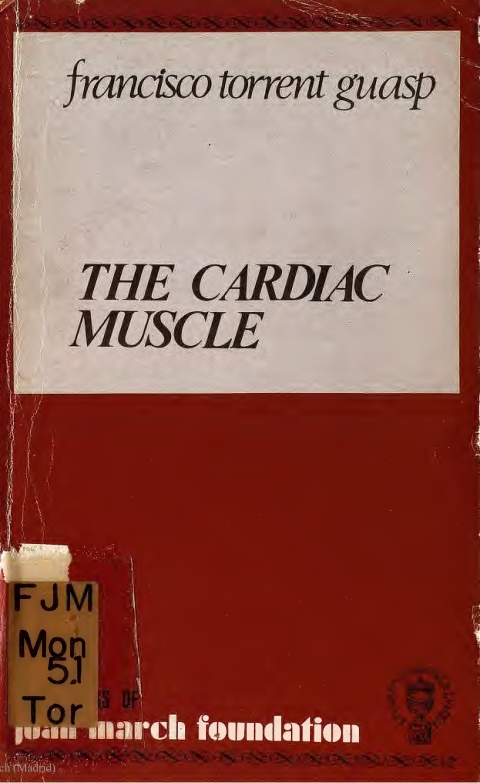 Portada de "The cardiac muscle"
