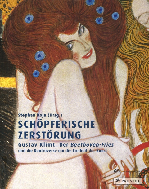 Portada de "Gustav Klimt : der Beethoven-Fries und die Kontroverse um die Freiheit der Kunst"