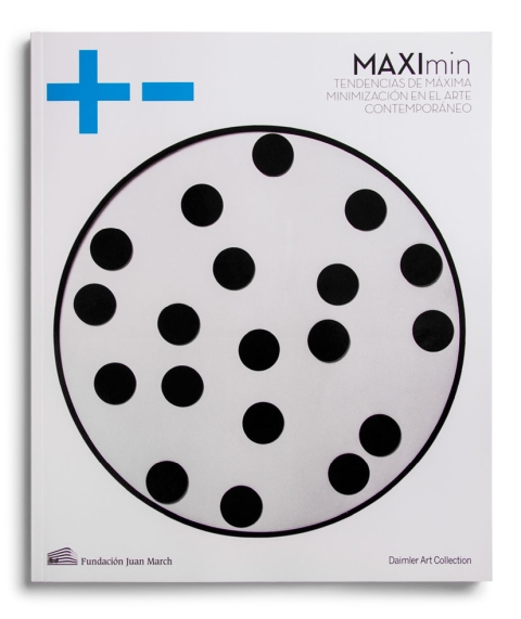 Portada de "Maximin : tendencias de máxima minimización en el arte contemporáneo, 8 de febrero - 25 de mayo de 2008"