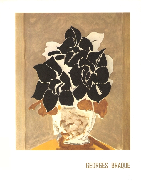 Portada de "Georges Braque : olis, gouaches, relleus, dibuixos i gravats"