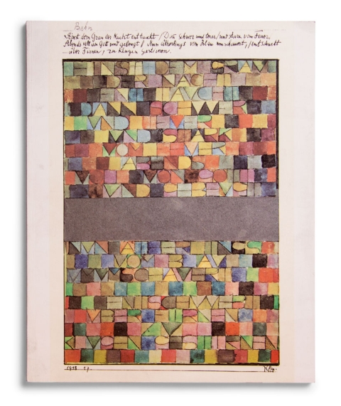 Portada de "Klee : óleos, acuarelas, dibujos y grabados : marzo-mayo, 1981"