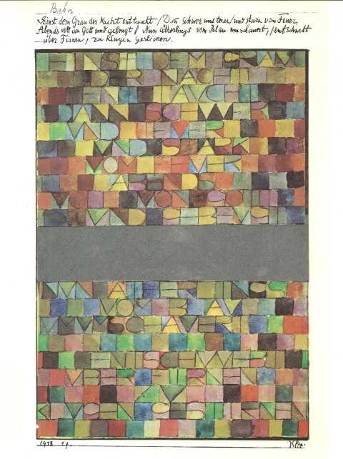 Portada de "Klee : olis, aquarel.les, dibuixos i gravats"