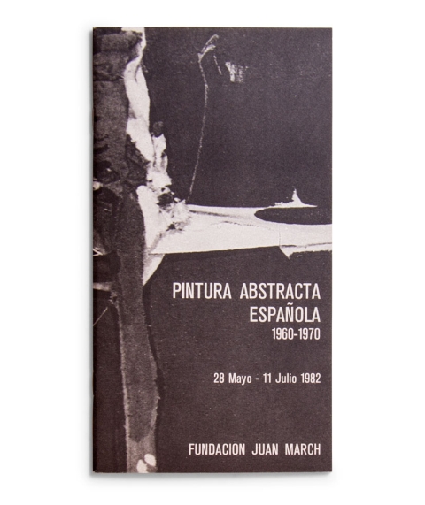 Portada de "Pintura abstracta española 1960-1970"