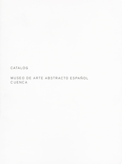 Portada de "Catalog Museo de Arte Abstracto Español, Cuenca"