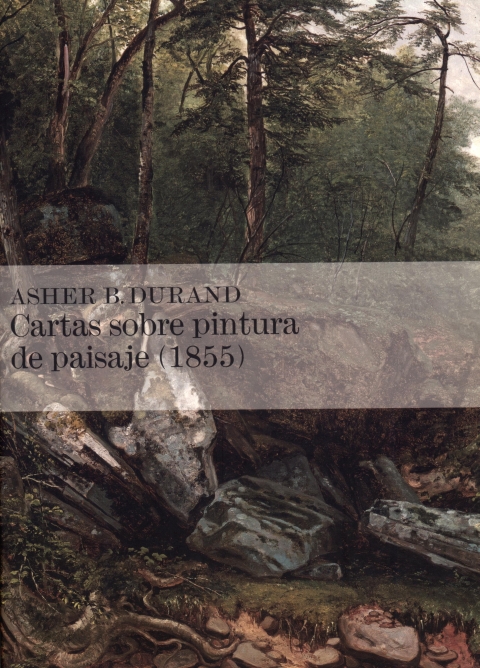 Portada de "Cartas sobre pintura de paisaje (1855)"