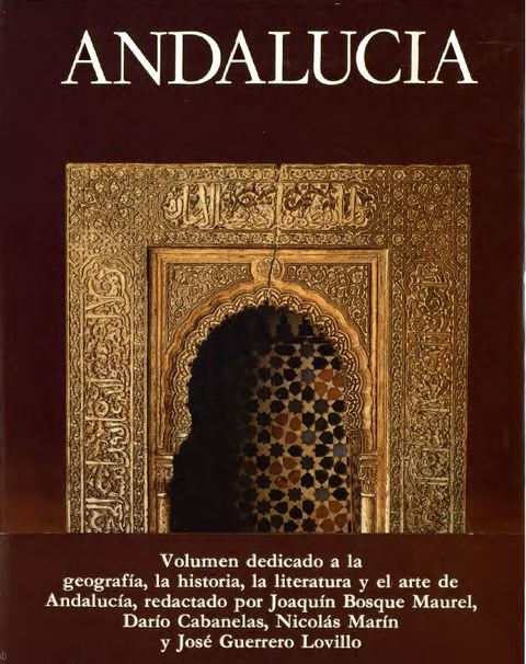 Portada de "Andalucía. Volumen I"