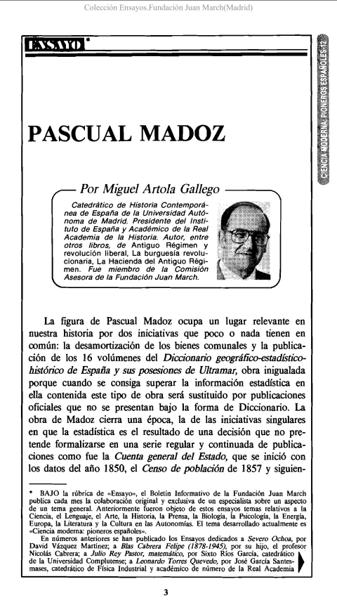 Portada de "Pascual Madoz"