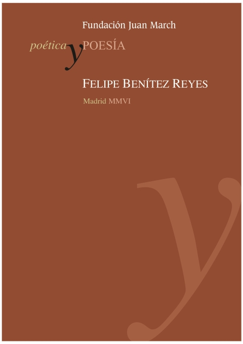 Portada de "Felipe Benítez Reyes"