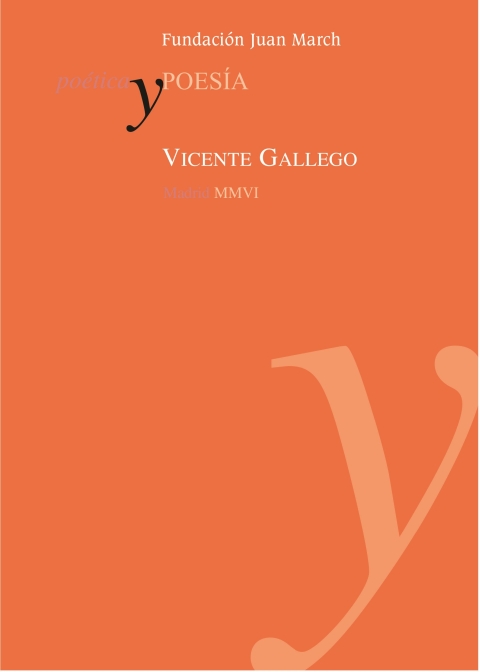 Portada de "Vicente Gallego"