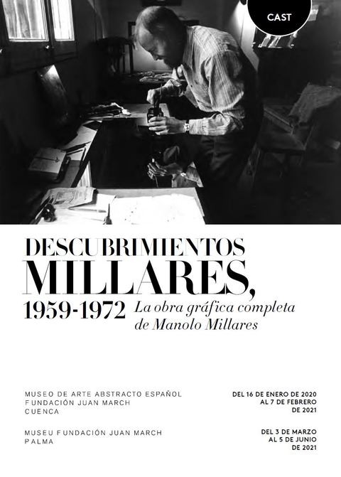 Portada de "Descubrimientos Millares, 1959-1972. La obra gráfica completa de Manolo Millares"
