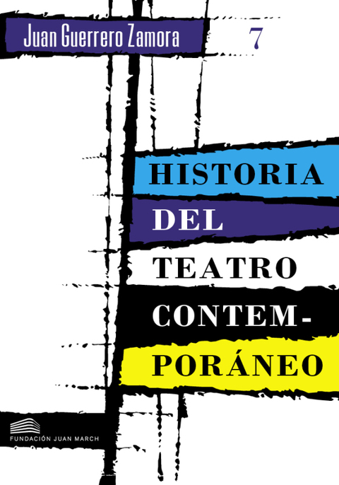 Portada de "Juan Guerrero Zamora Historia del teatro contemporáneo"