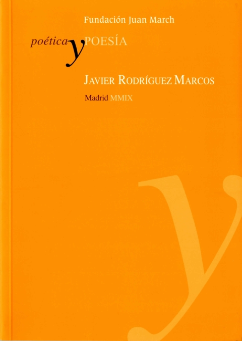 Portada de "Javier Rodríguez Marcos"