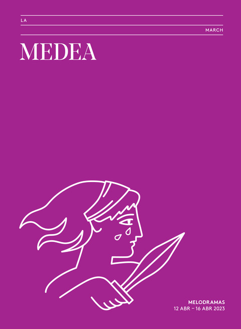 Portada de "Medea. Melodrama de Georg Anton Benda. Melodramas. 12 de abril de 2023"