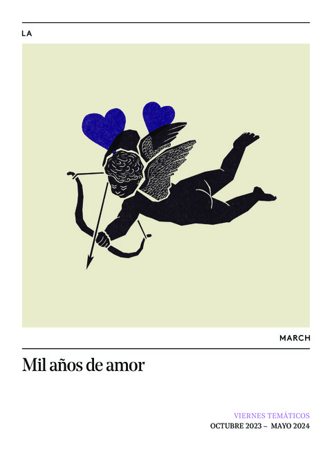 Portada de "Mil años de amor. Tango, amor desconsolado. Viernes Temáticos. 3 de noviembre de 2023"