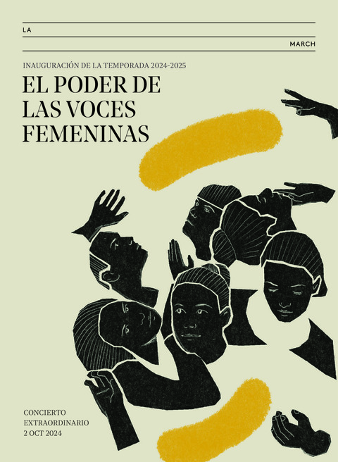 Portada de "El poder de las voces femeninas. Inauguración de la temporada de conciertos 2024-2025. Concierto Extraordinario. 2 de octubre de 2024"