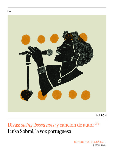 Portada de "Divas: swing, bossa nova y canción de autor. Luísa Sobral, la voz portuguesa... Conciertos del Sábado. 9 de noviembre de 2024"