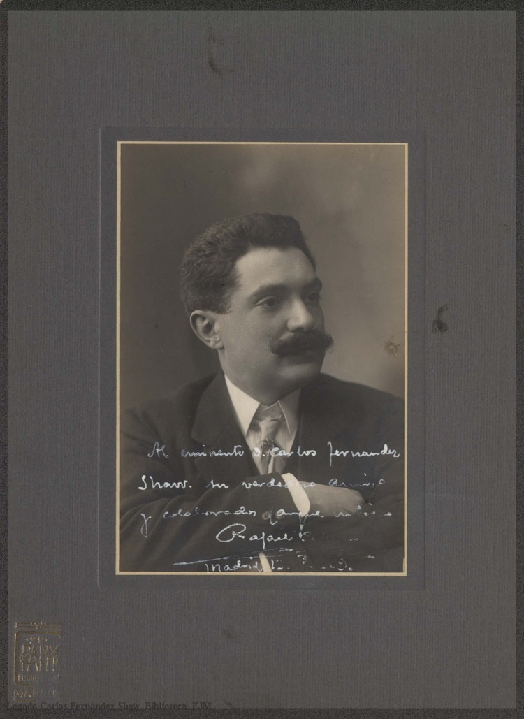 Fotografías de Rafael Calleja. La saga Fernández Shaw y el teatro