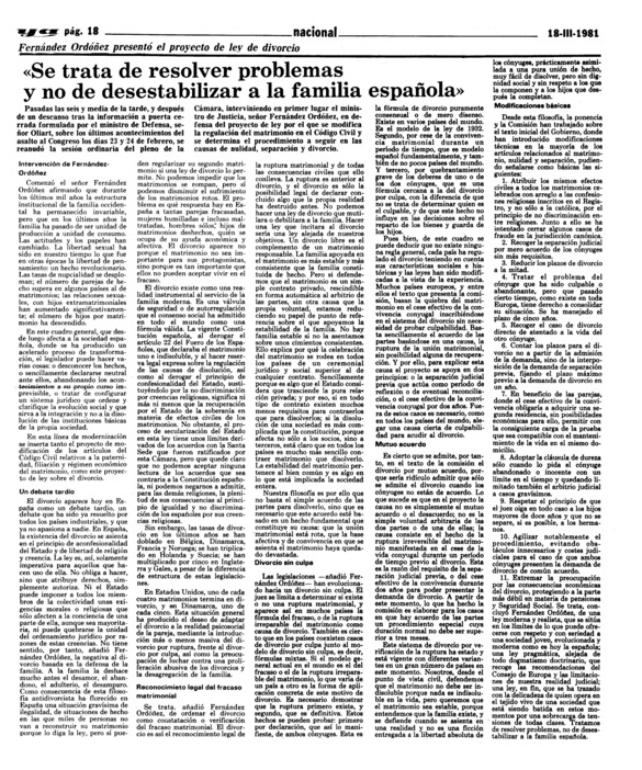 Se trata de resolver problemas y no de desestabilizar a la familia ...