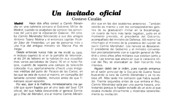 El catalán, idioma oficial - Archivo Linz de la Transición española