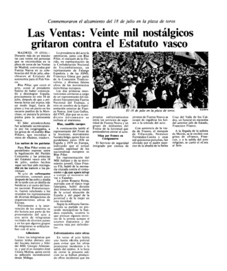 La intervención de Lluch (Socialistas de Cataluña) desencadenó la primera  polémica - Archivo Linz de la Transición española