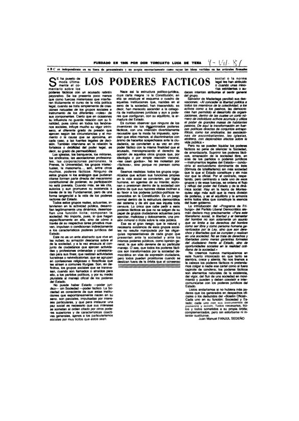 Los poderes fácticos - Archivo Linz de la Transición española ...