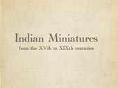 Indian miniatures from the XVth to XIXth centuri[...]