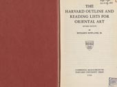 The Harvard outline and Reading lists for orient[...]