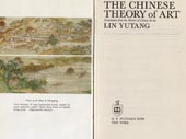 The Chinese theory of art