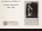 Fine prints, 1850-1950