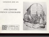 19th century French lithographs