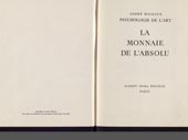 La Monnaie de l'absolu