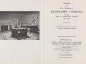 Catalogue of the Collection of Rembrandt etching[...]