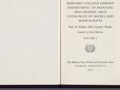 Harvard College Library, Department of Printing [...]