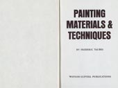 Painting materials & techniques