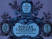 Baroque cartouches for designers and artists