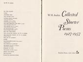 Collected shorter poems, 1927-1957