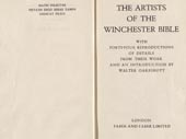 The Artists of the Winchester Bible