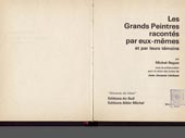 Les Grands peintres racontés par eux-mêmes et pa[...]